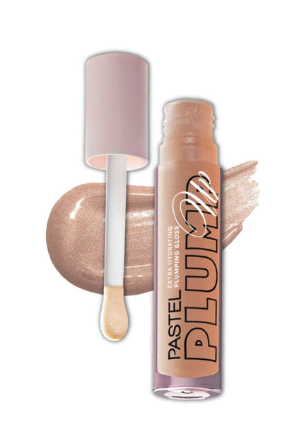 Brillo de labios voluminizador extra hidratante Pastel - 5.3ml, Tono 201, Cuidado labial hidratante