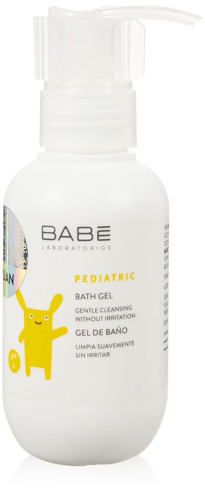 Gel de Bain Pédiatrique Babe 100 ml - Formule douce et non irritante pour la peau sensible des bébés