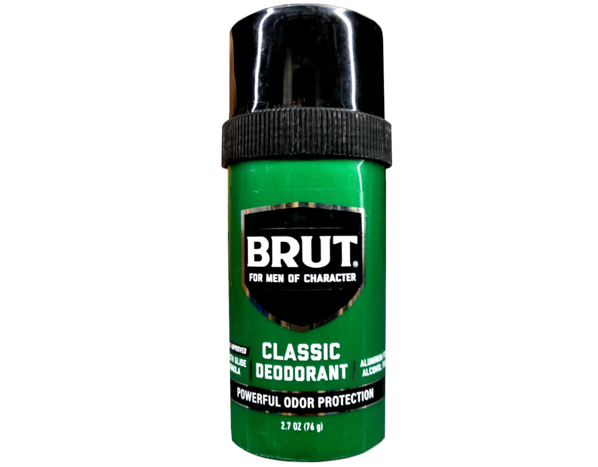 Brut Original Men’s Deodorant Stick 1.7oz - Long-Lasting Protection | Classic Fragrance