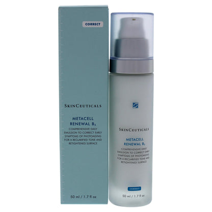 Skinceuticals Metacell Renewal B3 Crema facial antienvejecimiento - Hidratante diario para el tratamiento del fotoenvejecimiento, 50ml