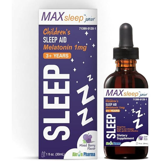 MAX SLEEP JR CHLD MELATONIN 1M Sleeping Aids Pasteur Pharmacy