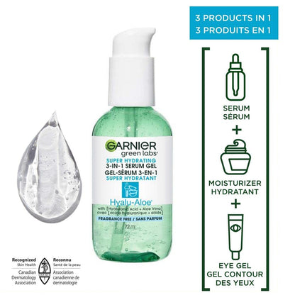Garnier Skin Naturals Hyaluronic Aloe Super Serum 30ml - Sérum facial hidratante con ácido hialurónico y aloe vera