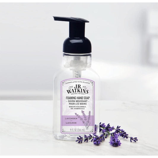 J.R. Watkins Lavender Foaming Hand Soap 9 oz Foaming Hand Soap Pasteur Pharmacy