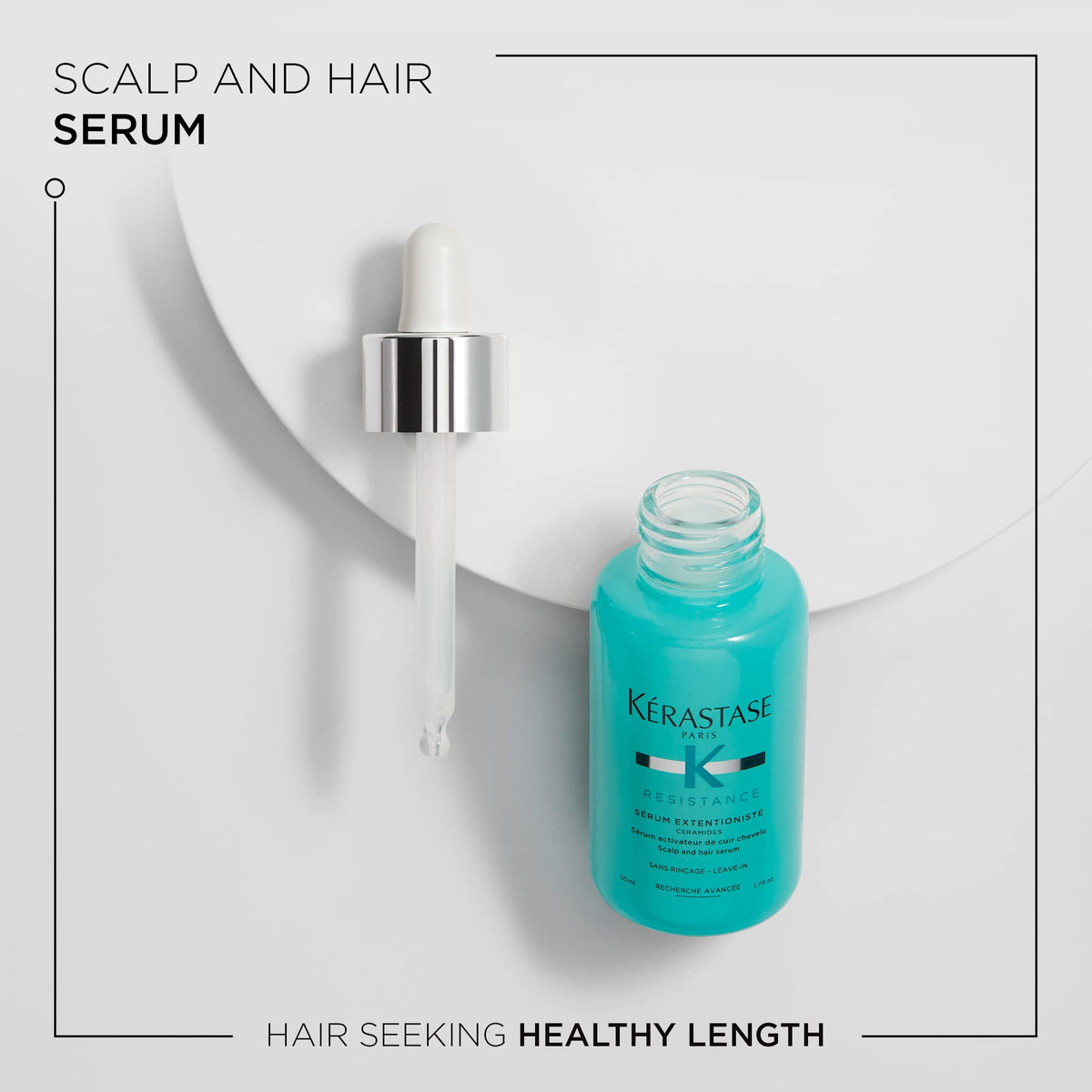 Kerastase Resistance Scalp Serum 50ml - Strengthens Hair Roots | Hair Care