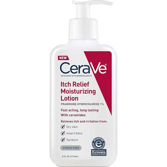 CeraVe Itch Relief Moisturizing Lotion – 8 Ounces (8oz) Skin Care Pasteur Pharmacy