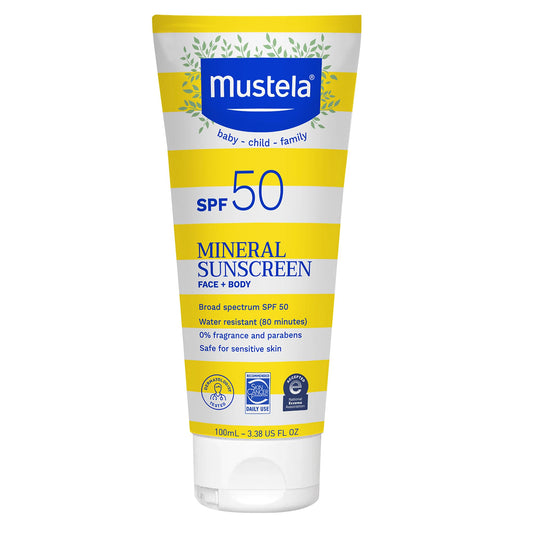 Mustela High Protection Face Sunscreen Spf 50 40 ml
