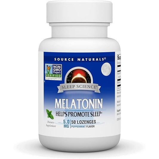 MELATONIN 5 MG TAB 50 (5X10) U Sleeping Aids Pasteur Pharmacy
