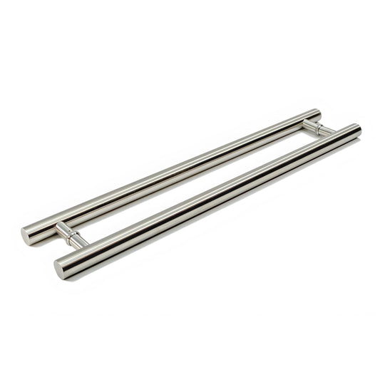 24-Inch Stainless Steel Push Handle (Door Hardware) - 10 Count Hardware Pasteur Pharmacy
