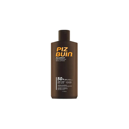 Piz Buin Allergy Sun Sensitive Skin Lotion SPF50+ 200ml Sunscreen Lotion Pasteur Pharmacy