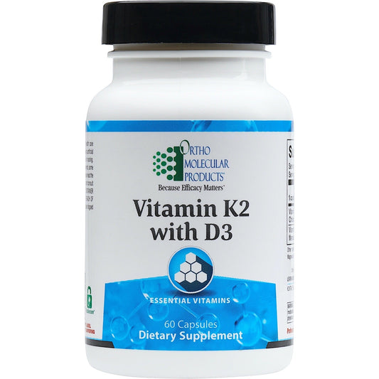 Ortho Molecular Products Vitamin K2 With D3 60 Caps Vitamins & Supplements Pasteur Pharmacy