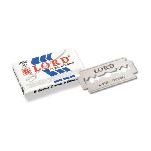 Lord Super Chrome Double Edge Razor Blades - 5 Pack Razor Blades Pasteur Pharmacy