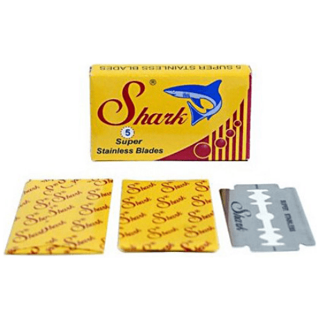 Shark Super Stainless Double Edge Razor Blades - 5 Pack Razor Blades Pasteur Pharmacy