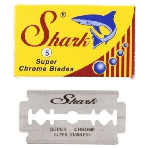 Shark Super Chrome Double Edge Razor Blades 5 Pack Razor Blades Pasteur Pharmacy