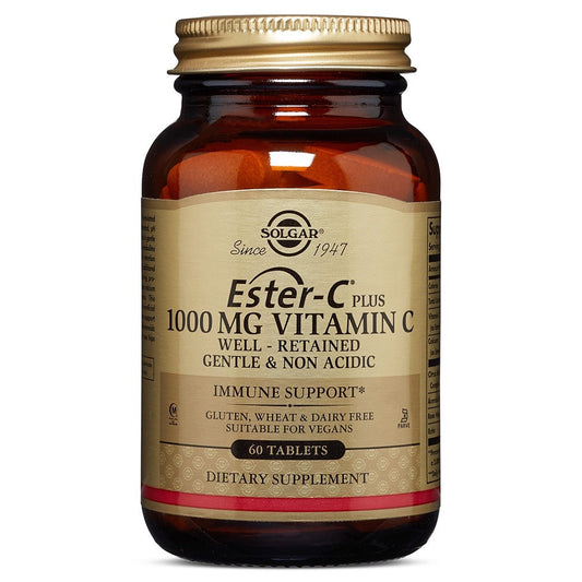 Solgar Ester-C Plus 1000 Mg Vitamin C 60 Tablets Vitamins & Supplements Pasteur Pharmacy
