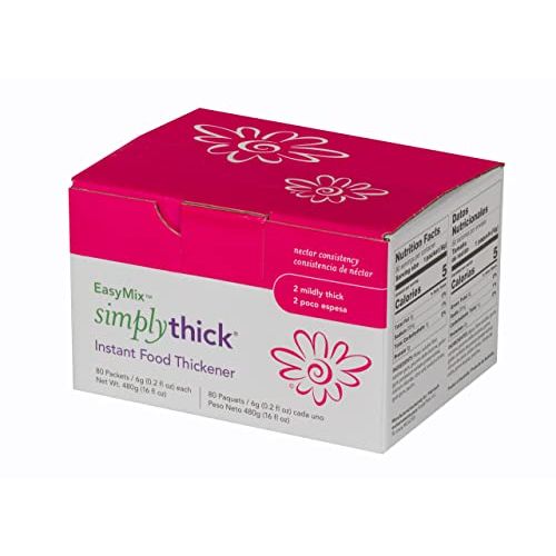 SimplyThick® Easy Mix Nectar Consistency Food And Beverage Thickener 6-gram Packet Flour Pasteur Pharmacy