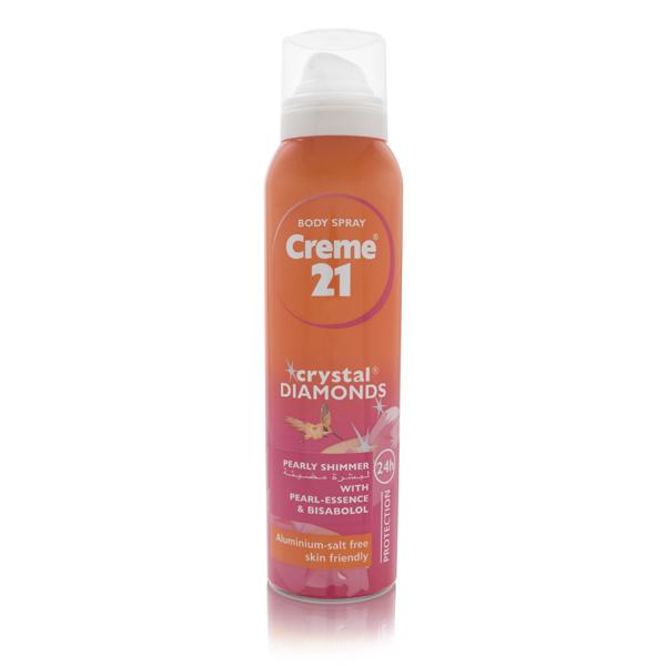 Fa Pink Passion Crystal Diamonds Body Spray 24h Protection & Pearly Shimmer 150ml Lotion & Moisturizer Pasteur Pharmacy