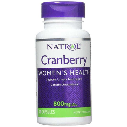 Natrol Cranberry Extract - 800 Mg - 30 Capsules Vitamins & Supplements Pasteur Pharmacy