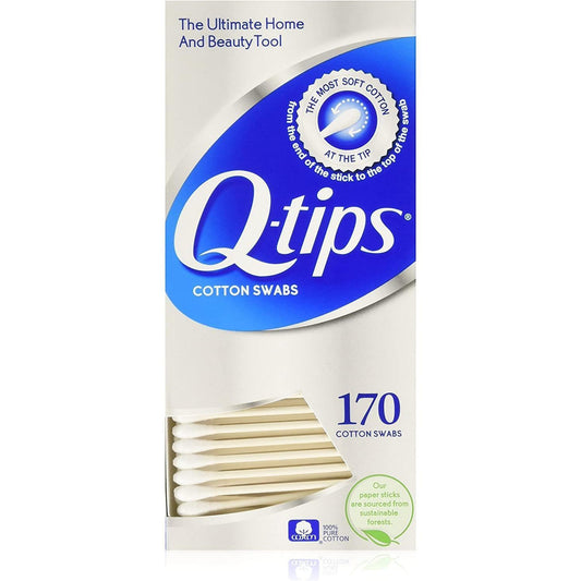 Q Tips Cotton Swabs 170 Ct Box Cotton Swabs Pasteur Pharmacy