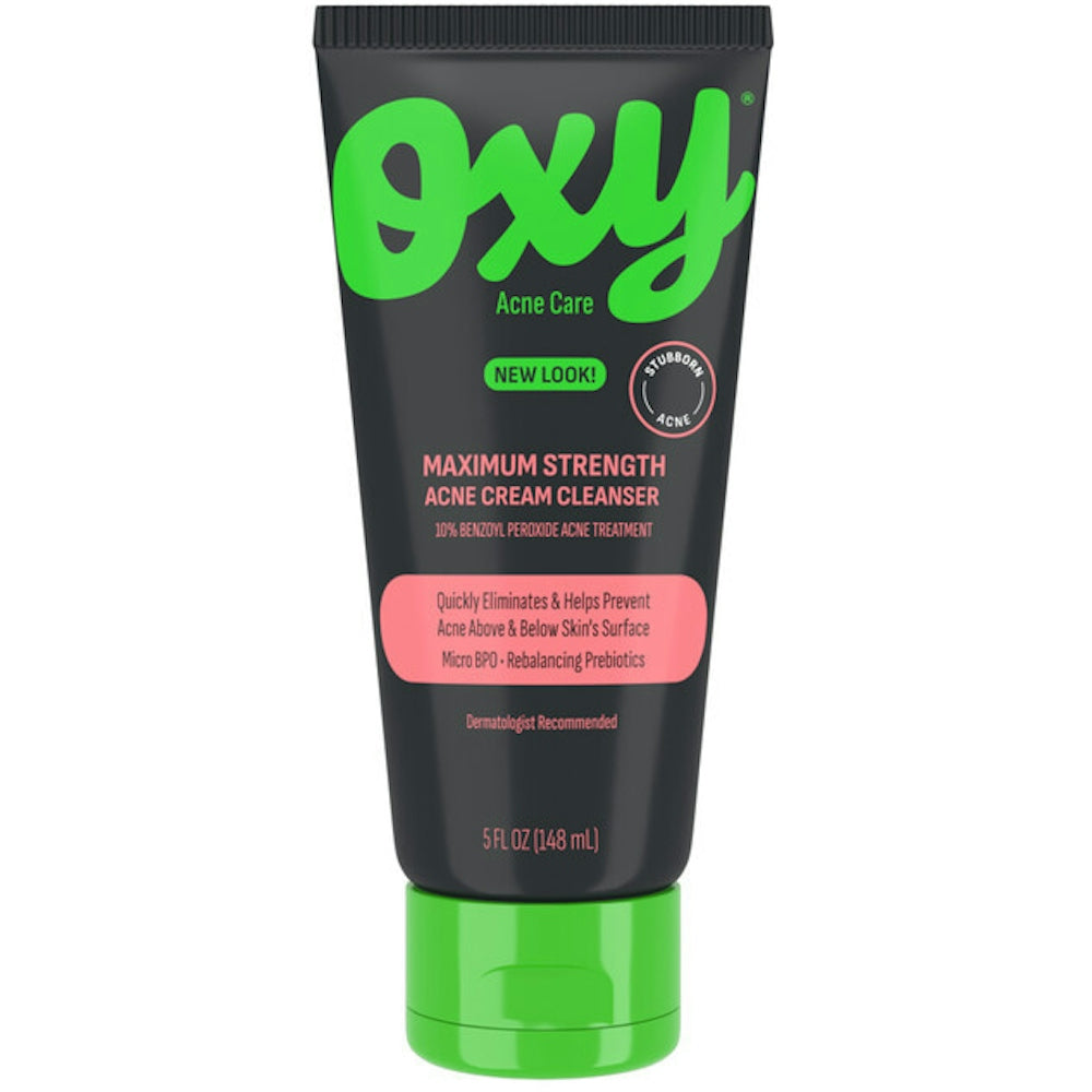 Oxy Maximum Strength Acne Cream Cleanser 5 Fl Oz Health & Beauty Pasteur Pharmacy