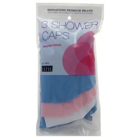 Siris BL 3 Shower Caps Assorted Colors Shower Caps Pasteur Pharmacy