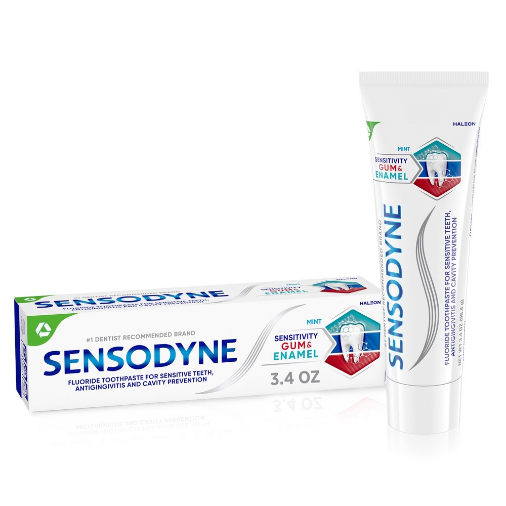 Sensodyne Sensitivity Gum & Enamel Mint Toothpaste 3.4 Oz Toothpaste Pasteur Pharmacy