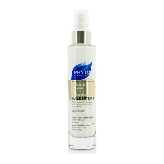 Phyto Huile Soyeuse Lightweight Hydrating Oil For Dry & Fine Hair 3.4 oz Hair Oil Pasteur Pharmacy