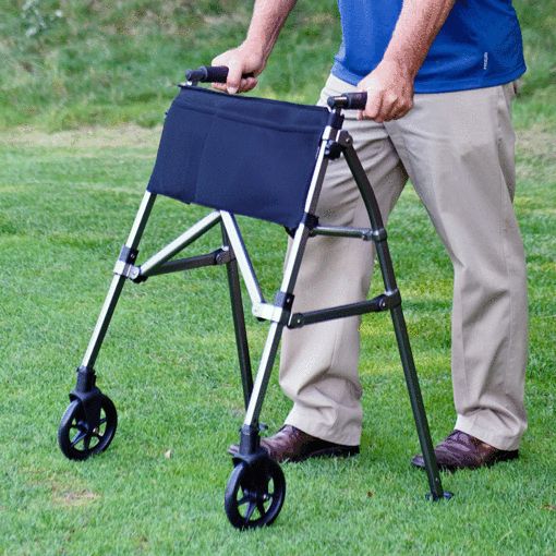 Stander EZ Fold-N-Go Rollator - Cobalt Blue Medical Supplies Pasteur Pharmacy