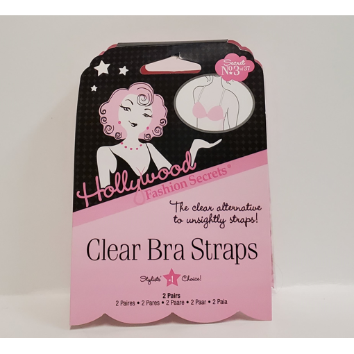 Hollywood Fashion Secrets Clear Bra Straps 2pk Pasteur Pharmacy