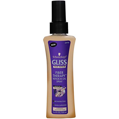 Schwarzkopf Gliss Fiber Therapy Repair Hair Spray 3.40 Oz