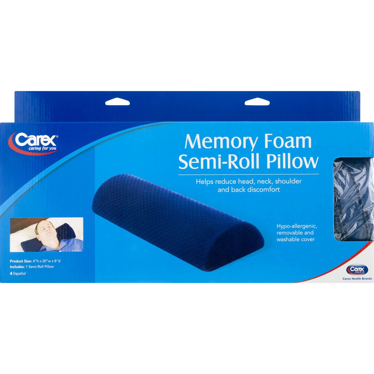 Carex Semi Roll Pillow Pillows Pasteur Pharmacy