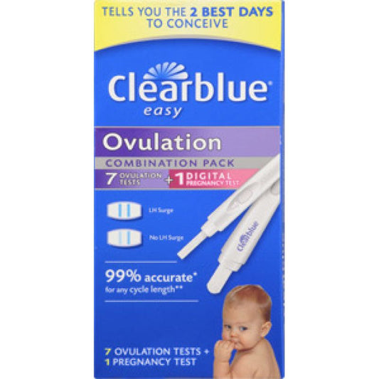 Clearblue Easy Ovulation 8 Pc Kit Pregnancy Tests Pasteur Pharmacy