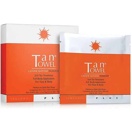 Tan Towel Plus Full Body Self-Tan Towelette - 5 Pack Self-Tan Towelette Pasteur Pharmacy