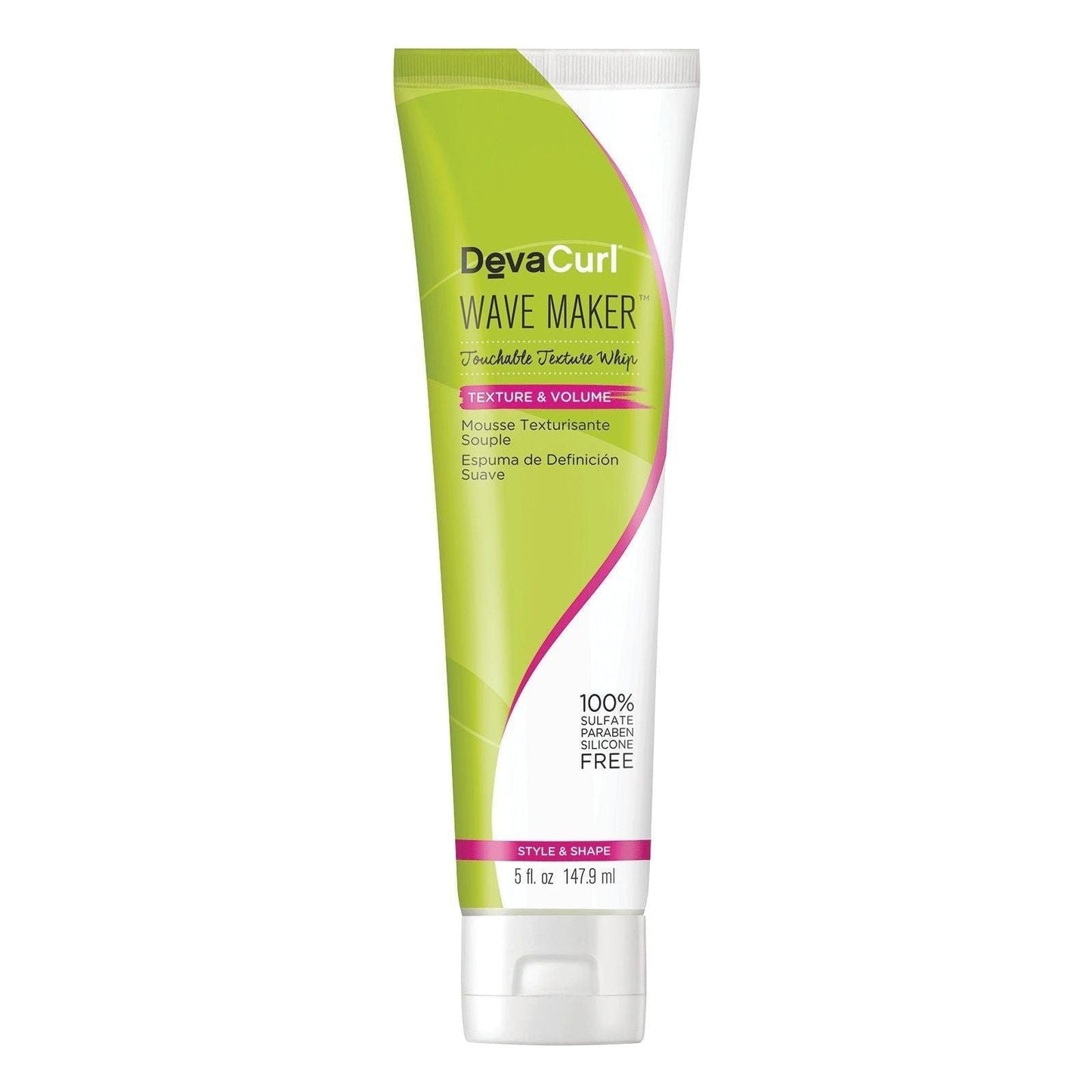 DevaCurl Wave Maker Touchable Texture Whip 5 oz Hair Styling Product Pasteur Pharmacy