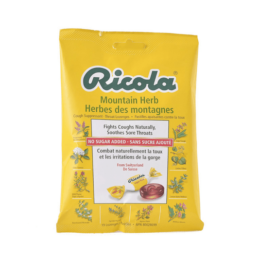 Ricola Cough Suppressant Throat Drops, Original Swiss Herb, Sugar Free Health & Beauty Pasteur Pharmacy