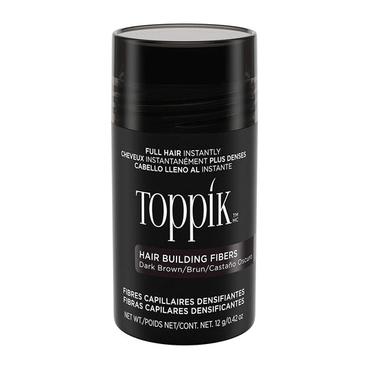 Toppik Hair Building Fibers Dark Brown 0.42 oz Hair Building Fibers Pasteur Pharmacy