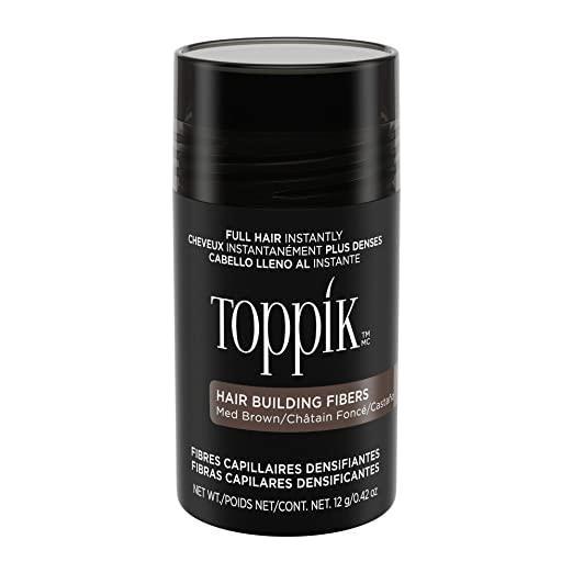 Toppik Hair Building Fibers Medium Brown 0.42 oz Hair Building Fibers Pasteur Pharmacy
