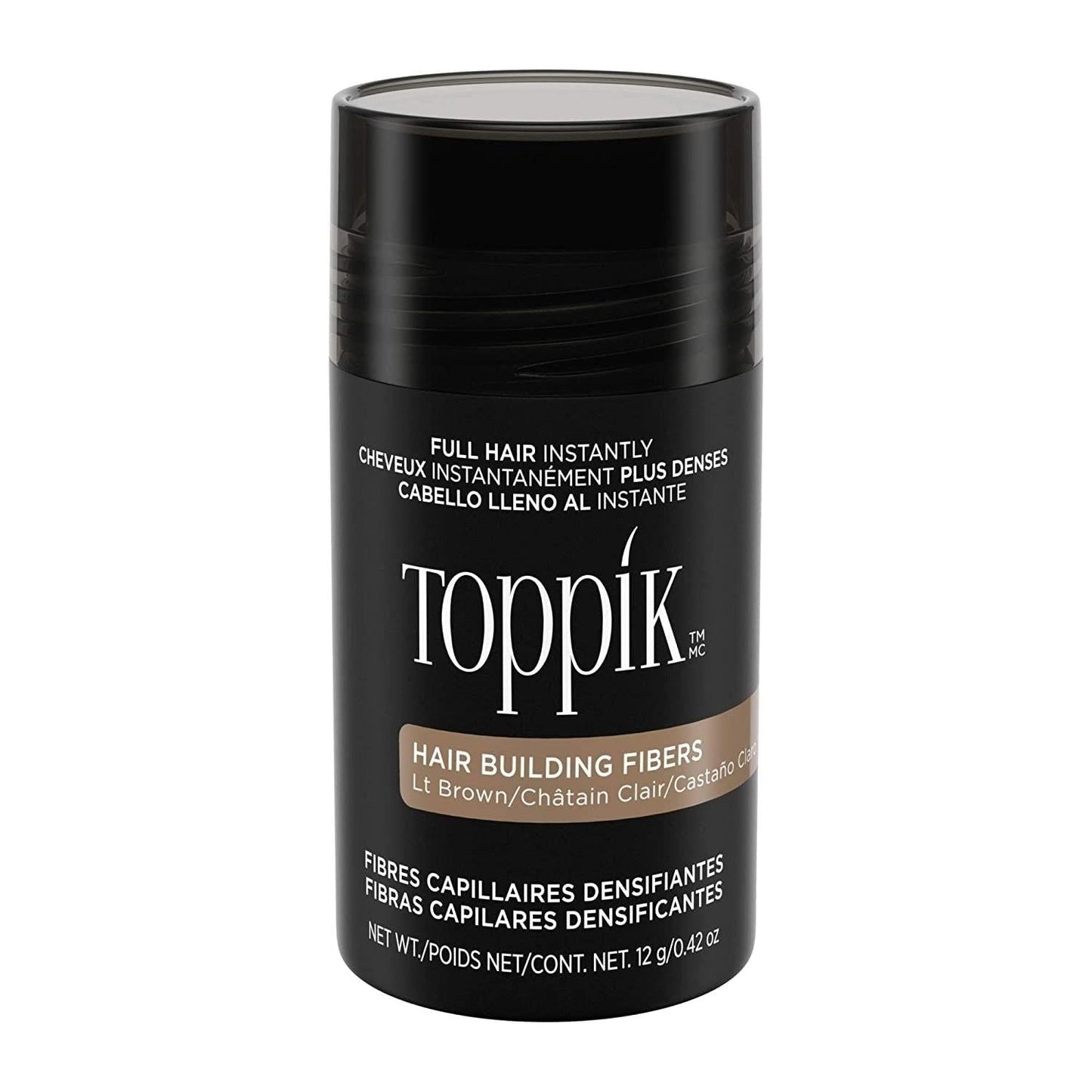 Toppik Hair Building Fibers Light Brown 0.11 oz Hair Building Fibers Pasteur Pharmacy