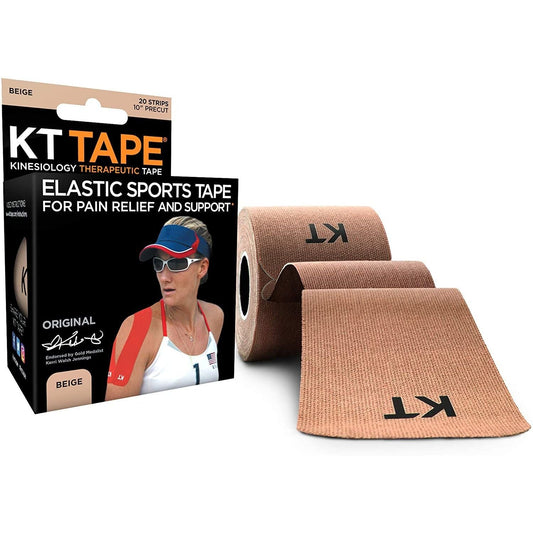 KT Tape Original Cotton Kinesiology Beige Plumbing Fittings & Supports Pasteur Pharmacy