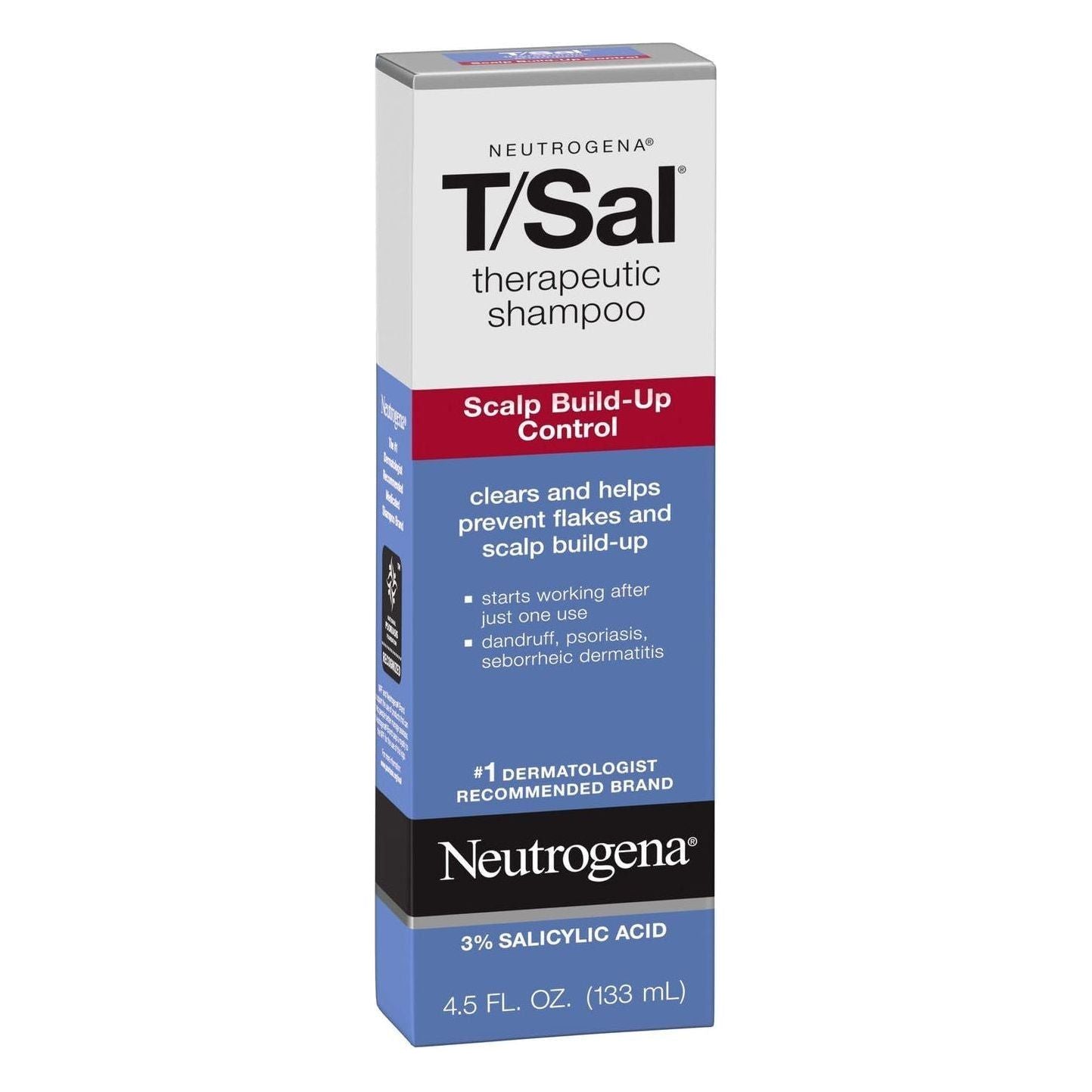 Neutrogena T/Sal Scalp Build-Up Control Therapeutic Shampoo 4.5 fl oz Therapeutic Shampoo Pasteur Pharmacy