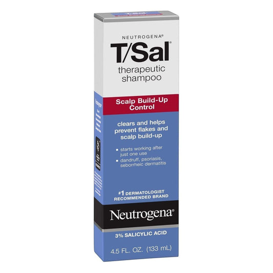 Neutrogena T/Sal Scalp Build-Up Control Therapeutic Shampoo 4.5 fl oz Therapeutic Shampoo Pasteur Pharmacy
