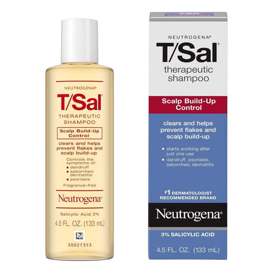 Neutrogena T/Sal Scalp Build-Up Control Therapeutic Shampoo 4.5 fl oz Therapeutic Shampoo Pasteur Pharmacy