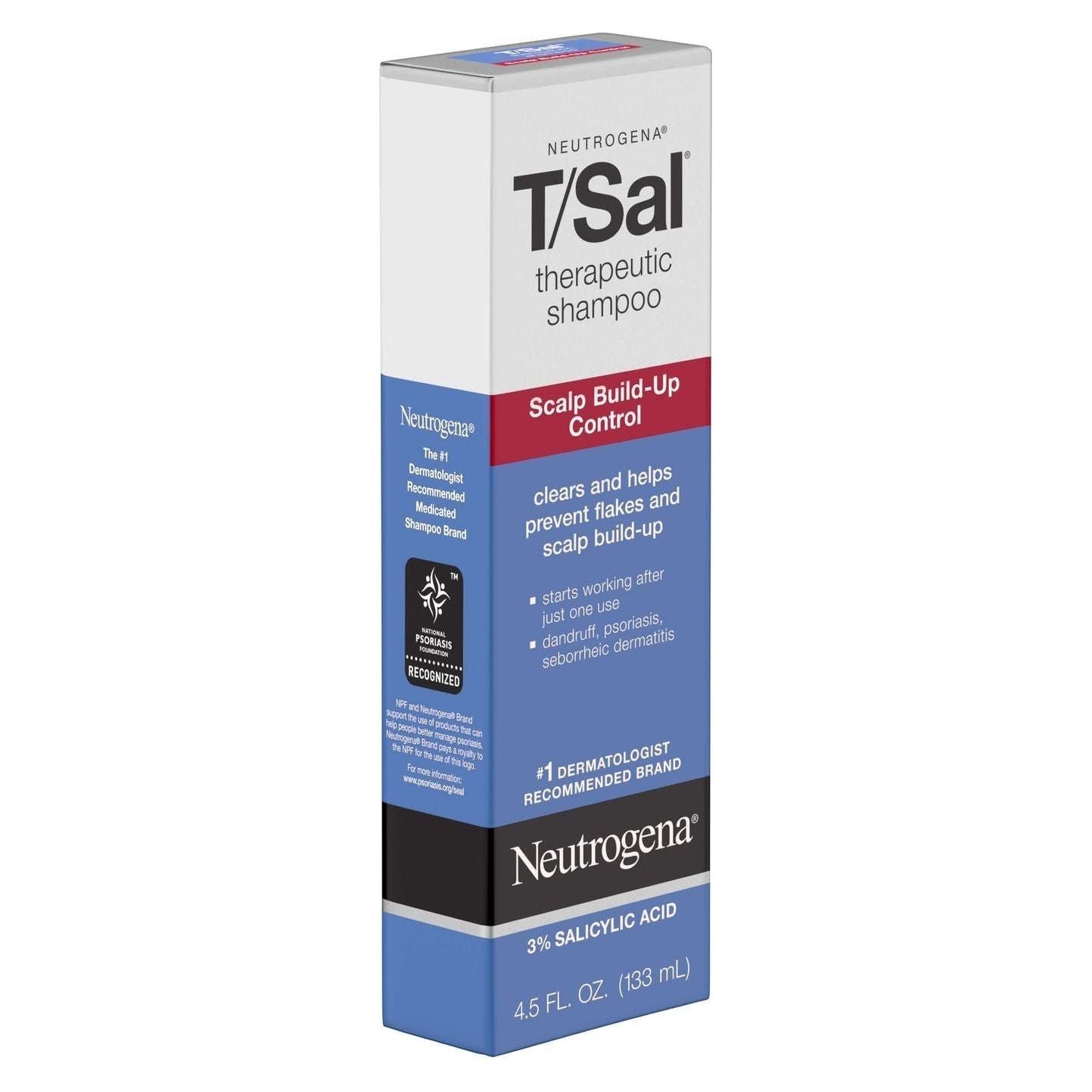 Neutrogena T/Sal Scalp Build-Up Control Therapeutic Shampoo 4.5 fl oz Therapeutic Shampoo Pasteur Pharmacy