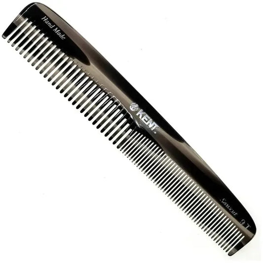 Kent 7.5 Graphite Gray Fine and Wide Tooth Handmade Comb (9TG) Comb Pasteur Pharmacy