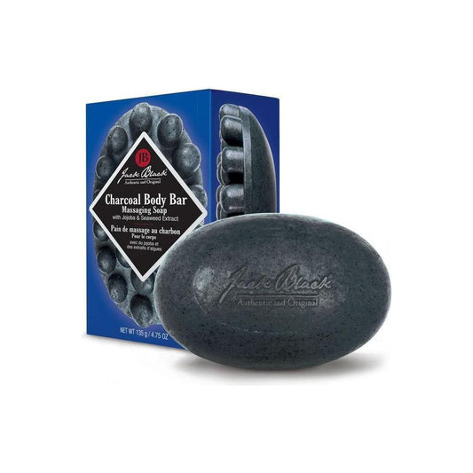 Jack Black Charcoal Body Bar Massaging Soap 135g Massaging Soap Pasteur Pharmacy