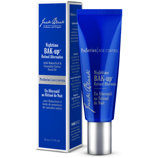 Jack Black Nighttime Bak-up Retinol Alternative Cream, 1.7 Fl oz Night Cream Pasteur Pharmacy