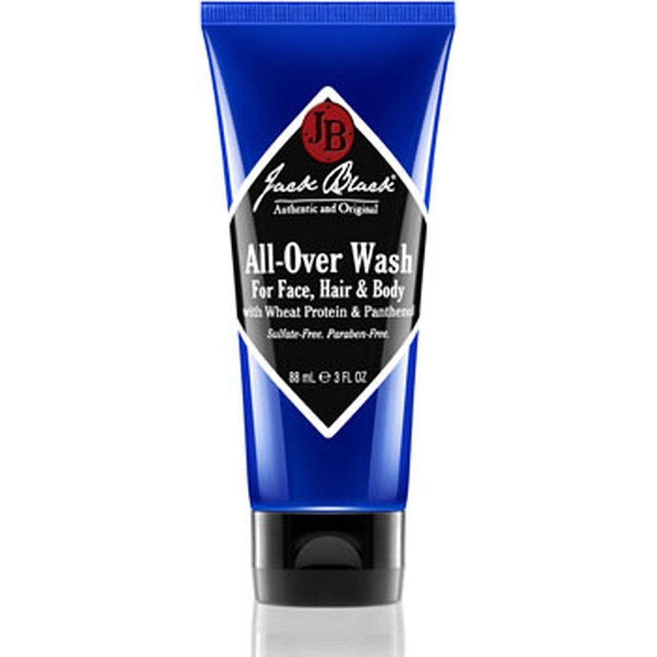Jack Black All-Over Wash for Face, Hair Body 88ml/3oz All-Over Wash Pasteur Pharmacy