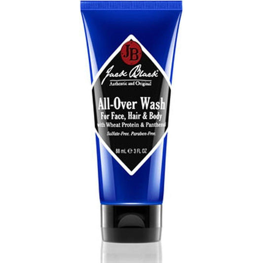 Jack Black All-Over Wash for Face, Hair Body 88ml/3oz All-Over Wash Pasteur Pharmacy