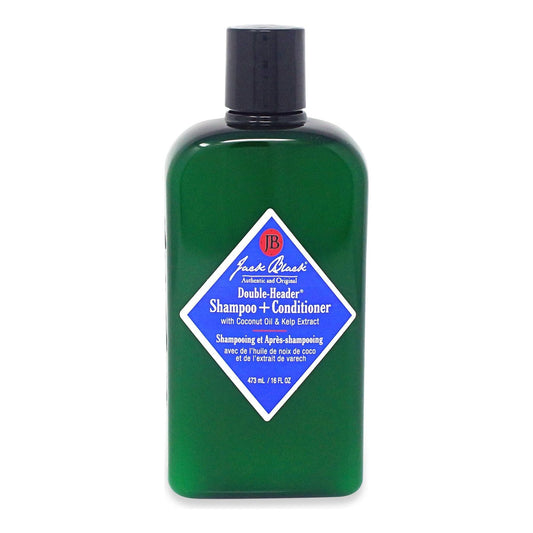 Jack Black Double-Header Shampoo + Conditioner, 16 oz Shampoo + Conditioner Pasteur Pharmacy