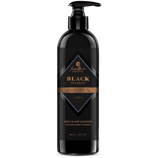 Jack Black Black Reserve Body & Hair Cleanser 12 oz Body & Hair Cleanser Pasteur Pharmacy