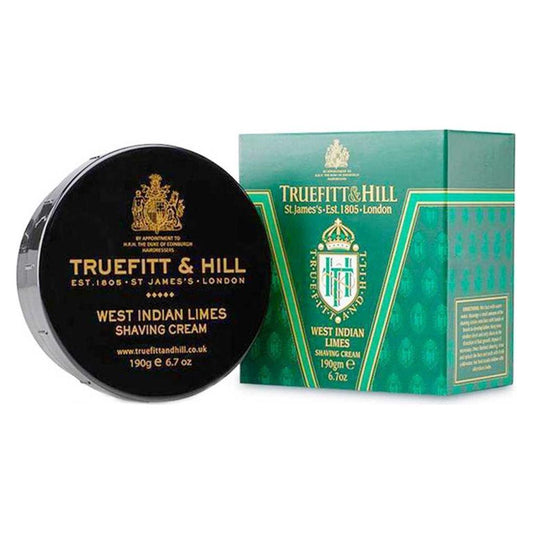 Truefitt & Hill West Indian Limes Shaving Cream 6.7 oz Shaving Cream Pasteur Pharmacy